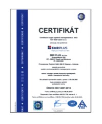 certifikat ISO 14001